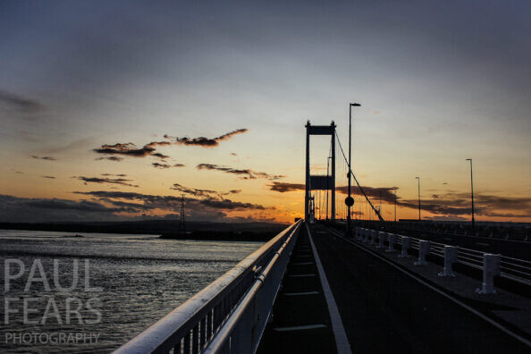 Severn Bridge Sunset