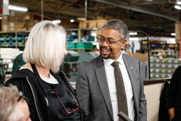 Welsh Minister Vaughan Gething Visits CAI