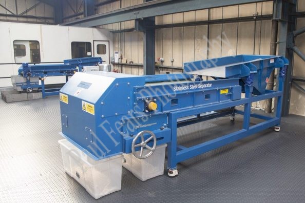 Recycling Test Facility Bunting