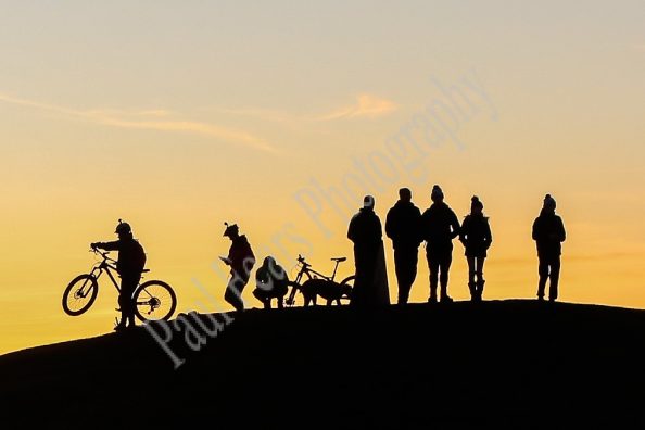 Garth Hill Winter Sunset Jan 20