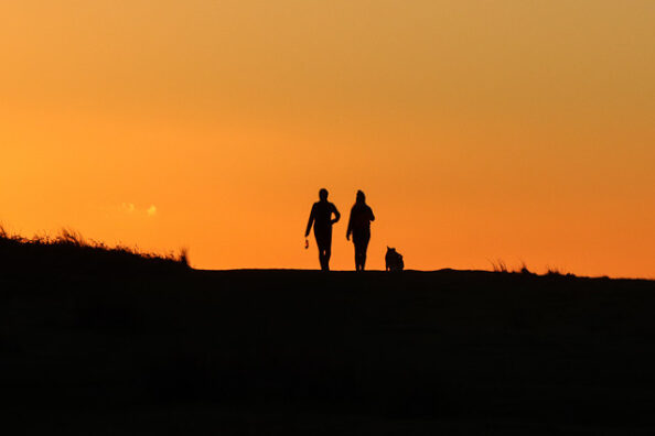 Garth Hill Winter Sunset 2022